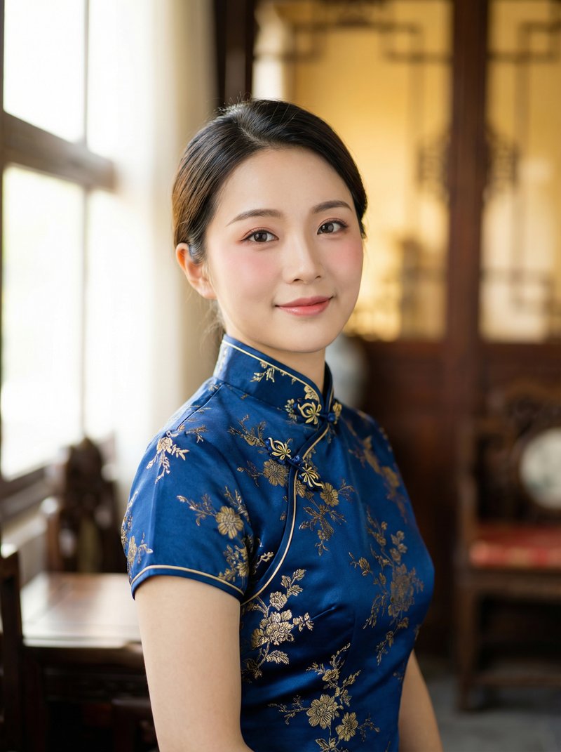 捷克街头旗袍写真视频